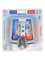 Комплект для двери Avers, 14083-A-NIS/CR / 5400-P-NIS, 31055, скин упаковка, никель