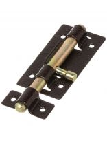 Задвижка дверная задвижка, ригель круглый, Секрет-Киров, ЗД-01, 14 004, антик медь