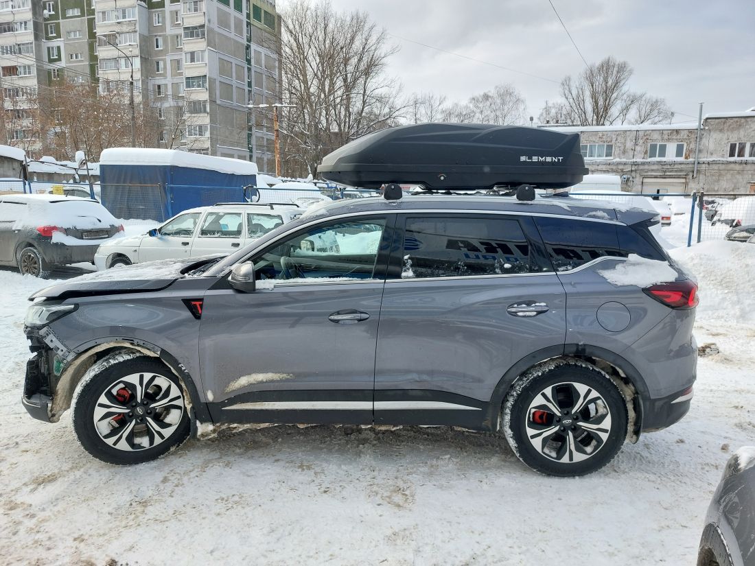 Автобокс ELEMENT, 186x82x46см, 530 литров