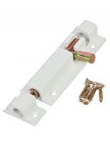 Шпингалет накладной, Apecs, 80 мм, DB-05-80-W, 00008278, белый