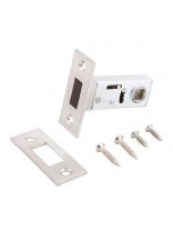 Защелка врезная, Аллюр, L50-8M SN, 11582, магнит, матовый никель