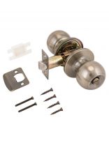 Защелка врезная, Аллюр, 5560 BK AB, 8389, с фиксатором, бронза