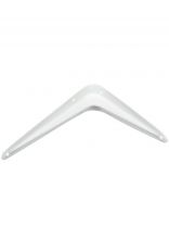 Кронштейн Кунгур, полимер, 125х100 мм, белый, 4973