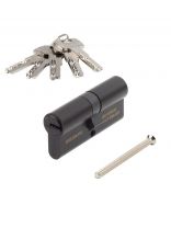 Личинка замка двери Apecs, SM-70-BLM, 33866, 70 мм, черная