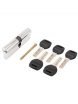 Личинка замка двери Аллюр, HD F 70-5К CP, 7 795, 70 мм, хром, 5 перфоключей