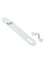 Накладка дверная Секрет-Киров, НД-180, белая, 180 мм, 12864