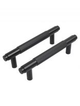 Ручка-скоба мебельная StahlBuro, AP2309-96, 2 шт., матовый черный, 16775