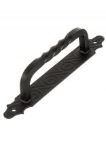 Ручка-скоба Домарт, РС-215, Кованная, черная, 12 406