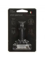 Упор дверной Code Deco, DS-0018-BLM, настенный, черный, 28855