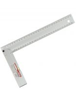 Угольник 300 мм, алюминий, с уровнем, Bartex, 343014