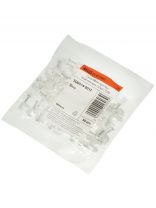 Скоба для кабеля, пластик, 10 мм, 50 шт, круглая, TDM Electric, с гвоздем, SQ0514-0017