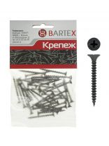 Саморез по металлу и гипсокартону, диаметр 3.5х32 мм, 50 шт, пакет, Bartex