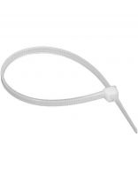 Хомут нейлоновый, 3.6х300 мм, 100 шт, белый, General Lighting Systems, 475307
