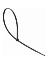 Хомут нейлоновый, 2.5х150 мм, 100 шт, черный, General Lighting Systems, 475326