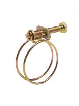 Хомут обжимной проволочный, 3/4", 2 шт, спираль, индивидуальная упаковка, MasterProf, ИС.140793