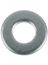 Шайба белый цинк, 25 шт, диаметр 6 мм, DIN125А, 016151