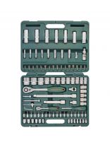 Набор слесарных инструментов Jonnesway, S04H52494S, 1/2", 1/4", кейс, 94 предмета