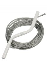 Трос сантехнический канализационный канатный, диаметр 6х5 м, СантехКреп, 3.1.1.3.