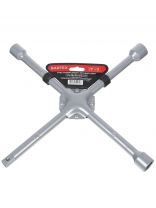 Ключ крестообразный гаечный, Bartex, 170х190х210 мм, сталь, усиленный