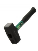 Кувалда 1.5 кг, фибергласовая обрезиненная рукоятка, Волат, 10530-15