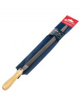 Напильник трехгранный, 250 мм, №2, деревянная ручка, Bartex, 12027