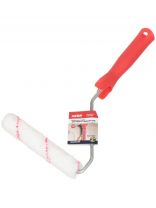 Валик малярный Акор, Мини, полиэстер, 150 мм, 30 мм, с бюгелем, 503 30 150