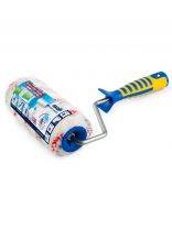 Валик малярный Акор, Профи, полиамид, 180 мм, с бюгелем, красно-серый, 274 48 818