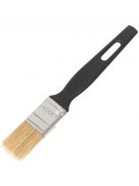 Кисть плоская, Акор, Стандарт, 6х25 мм, натуральная щетина, рукоятка пластик, 110 06 025