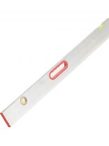 Правило строительное 2 м, 2 глазка, 2 ручки, алюминий, с уровнем, Bartex, 100205200