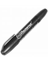 Маркер перманентный черный, Политех, 1600010