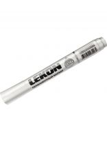 Маркер красящий по картону, металлу, пластику, стеклу, пластик, белый, Lekon, Extra White, 012393