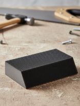 Шлифовальная губка зернистость P100, 125 х 75 х 25 мм, трапеция, средняя жесткость, Bartex