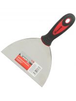 Шпатель малярный, нержавеющая сталь, 150 мм, прямой, рукоятка двухкомпонентная, Matrix, 85515