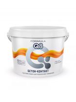 Грунтовка водно-дисперсионная, акриловая, Formula Q8, бетоноконтакт, 2.7 кг
