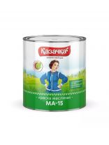 Краска Казачка, МА-15, масляная, универсальная, глянцевая, голубая, 2.8 кг