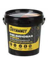 Краска водно-дисперсионная, Оптимист, F310, резиновая, пыльно-серая, 1 кг