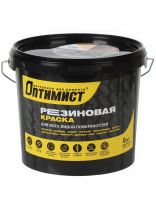 Краска водно-дисперсионная, Оптимист, F310, резиновая, графитово-серая, 6 кг