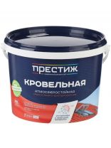 Краска водно-дисперсионная, Престиж, акриловая, кровельная, влагостойкая, матовая, зеленый мох, RAL 6005, 2.4 кг