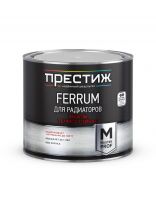 Эмаль Престиж, Мастер FERRUM, для радиаторов, термостойкая, акриловая, полуглянцевая, белая, 1.9 кг
