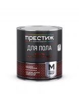 Эмаль Престиж, Мастер, для пола, быстросохнущая, акриловая, полуглянцевая, серая, 2.8 кг