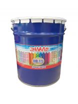 Эмаль Zabor, ПФ-115 Пром, алкидная, глянцевая, синяя, 20 кг