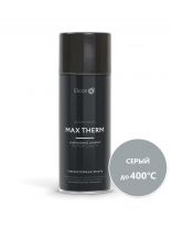 Эмаль аэрозольная, Elcon, декоративная, термостойкая, быстросохнущая, матовая, серая, 520 мл, до 400 градусов