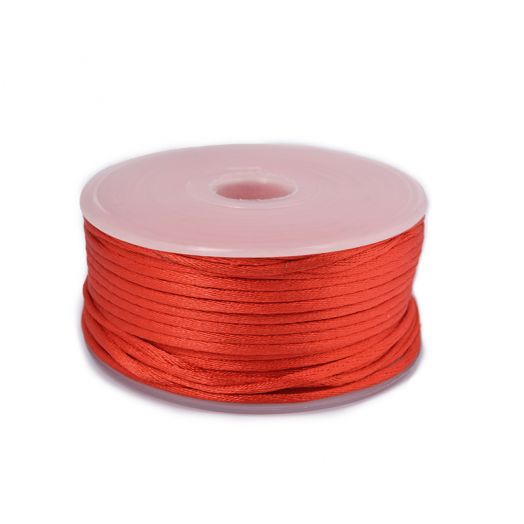 Шнур атласный (сатиновый) круглый 1,5 мм  Разные цвета (BTC.1,5.)