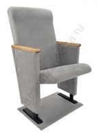 Кресло театральное К-53 с откидным сидением и высокой спинкой