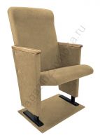 Кресло театральное К-53 с откидным сидением и высокой спинкой