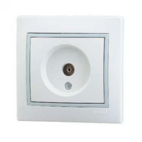 Розетка ТВ Оконечная Lezard Mira 701-0215-129 Пластик / Лезард