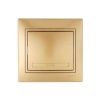 Выключатель Lezard Mira 701-1313-100 Золото, Пластик / Лезард