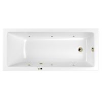 Акриловая ванна WHITECROSS Wave Slim 160x80 с гидромассажем схема 14