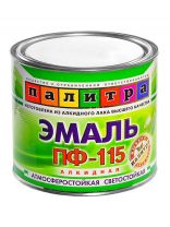 Эмаль Палитра, ПФ-115, алкидная, глянцевая, спелая вишня, 1.9 кг