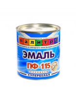 Эмаль Палитра, ПФ-115, алкидная, глянцевая, супербелая, 2.7 кг